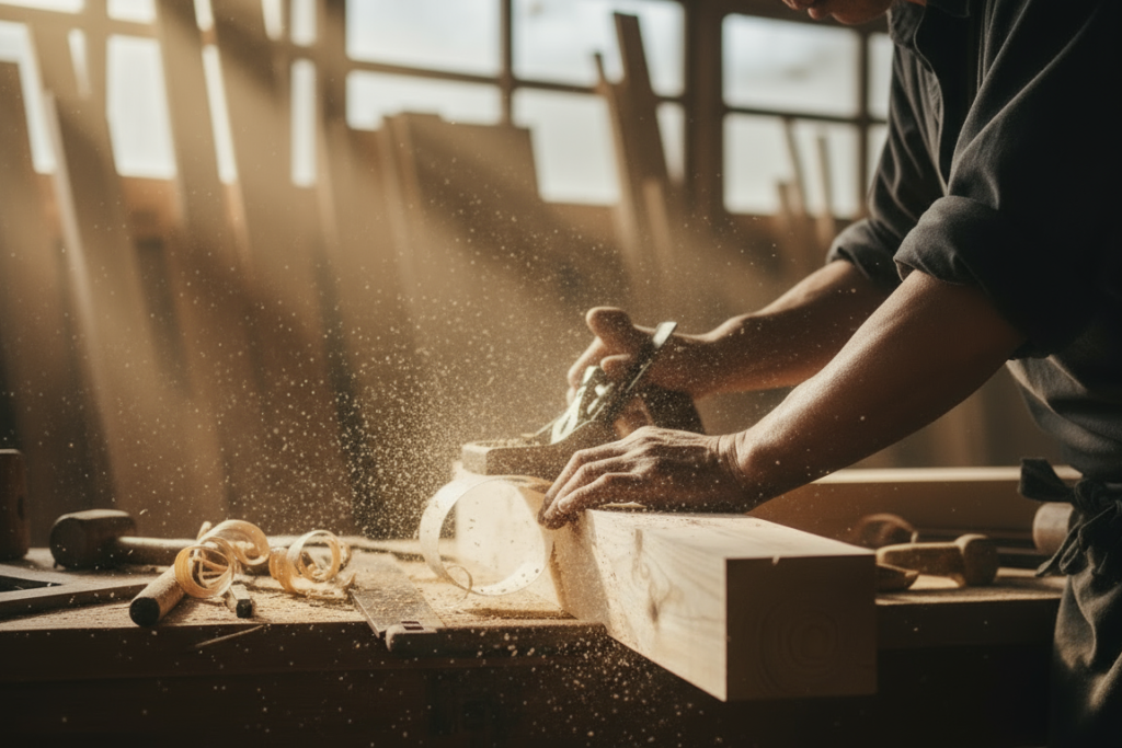 未来に木の家を残すために、若手大工を育てる