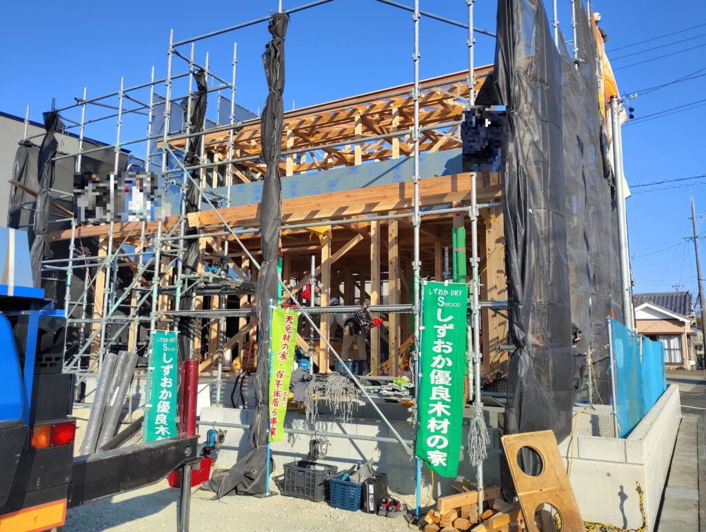 上棟式が執り行われました。